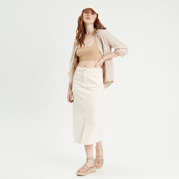 chemise manches longues contenant du lin sable femme Chemise manches longues contenant du lin sable femme