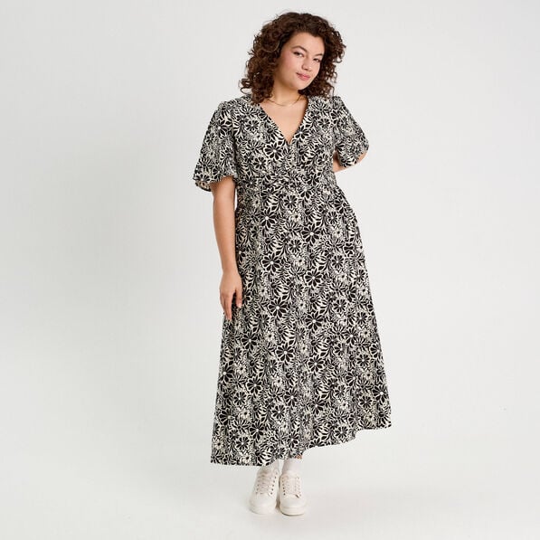 robe longue evasee blanc femme Robe longue évasée blanc femme