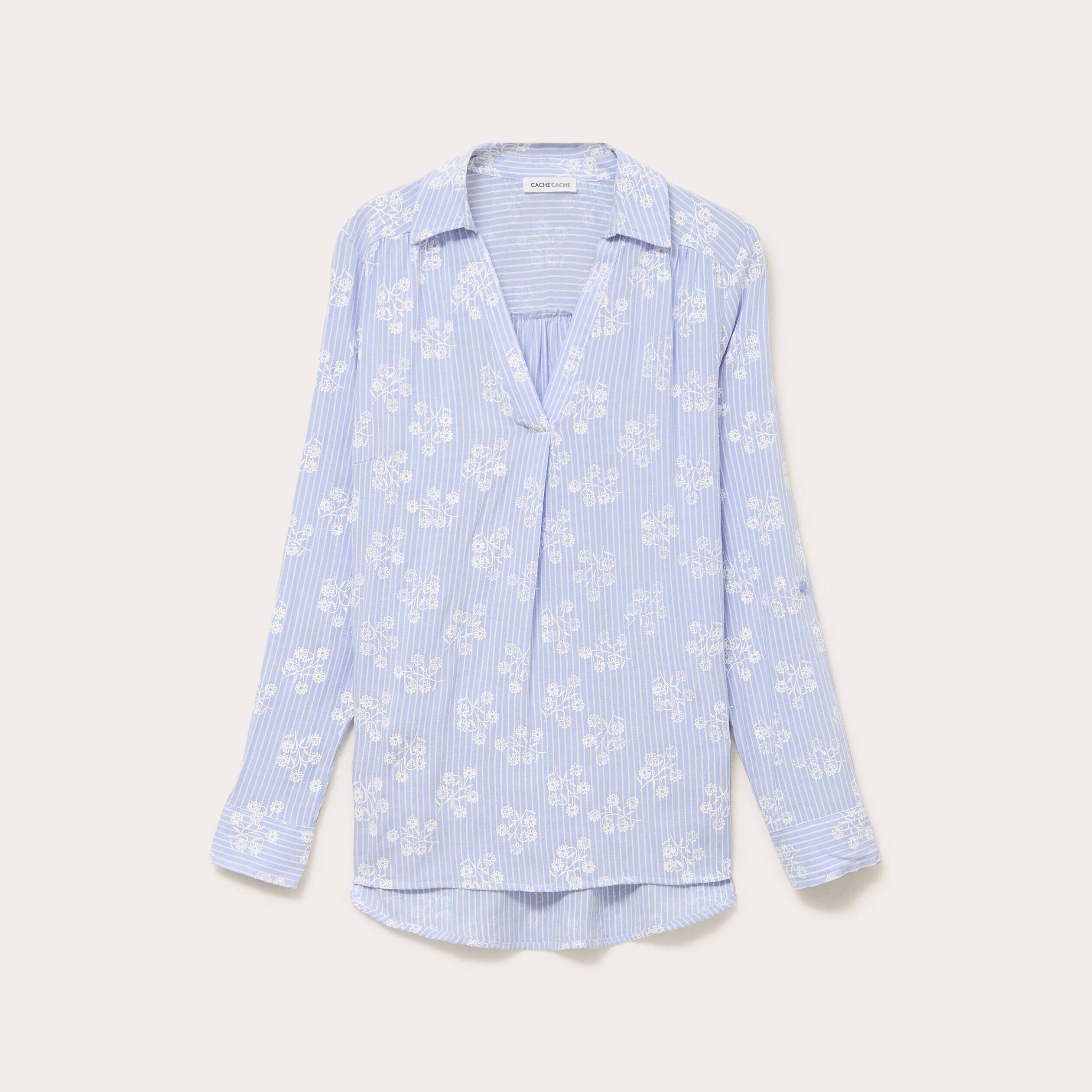 Cardigan Micheal Simon (S) Bleu à Fleurs Brodées – Neuf Avec Étiquette
