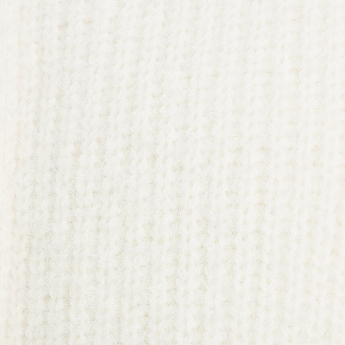 Gilet doublé à capuche ecru femme