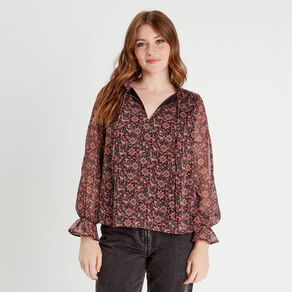 blouse manches longues rose femme Blouse manches longues rose femme