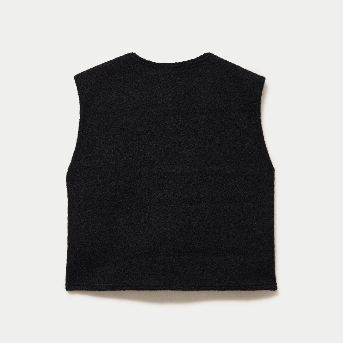 Gilet sans manches noir femme