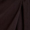 Jupe midi droite avec noeud noir femme