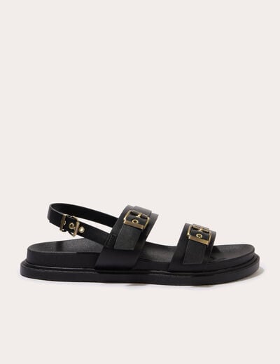 Sandales noir femme