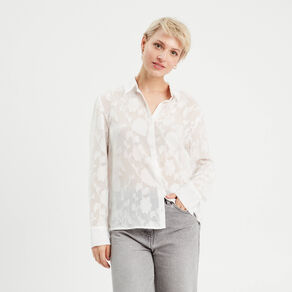 chemise brodee ecru femme Chemise brodée ecru femme