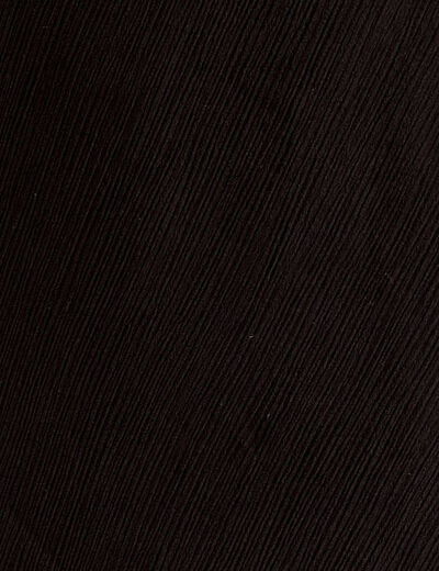 Robe longue évasée noir femme