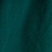 Robe courte &eacute;vas&eacute;e col v manches 3/4 vert fonc&eacute; femme