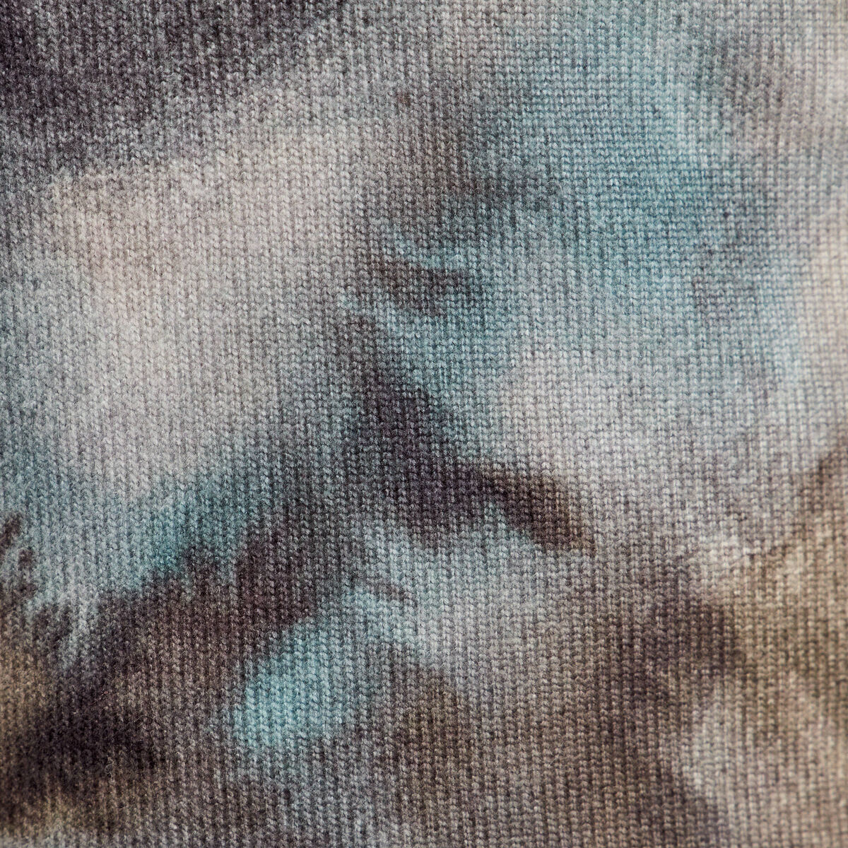 T-shirt col montant gris femme