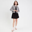 Robe boule 2 en 1 noir femme