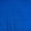 T-shirt côtelé manches courtes bleu electrique femme