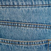 Jeans large denim double stone femme