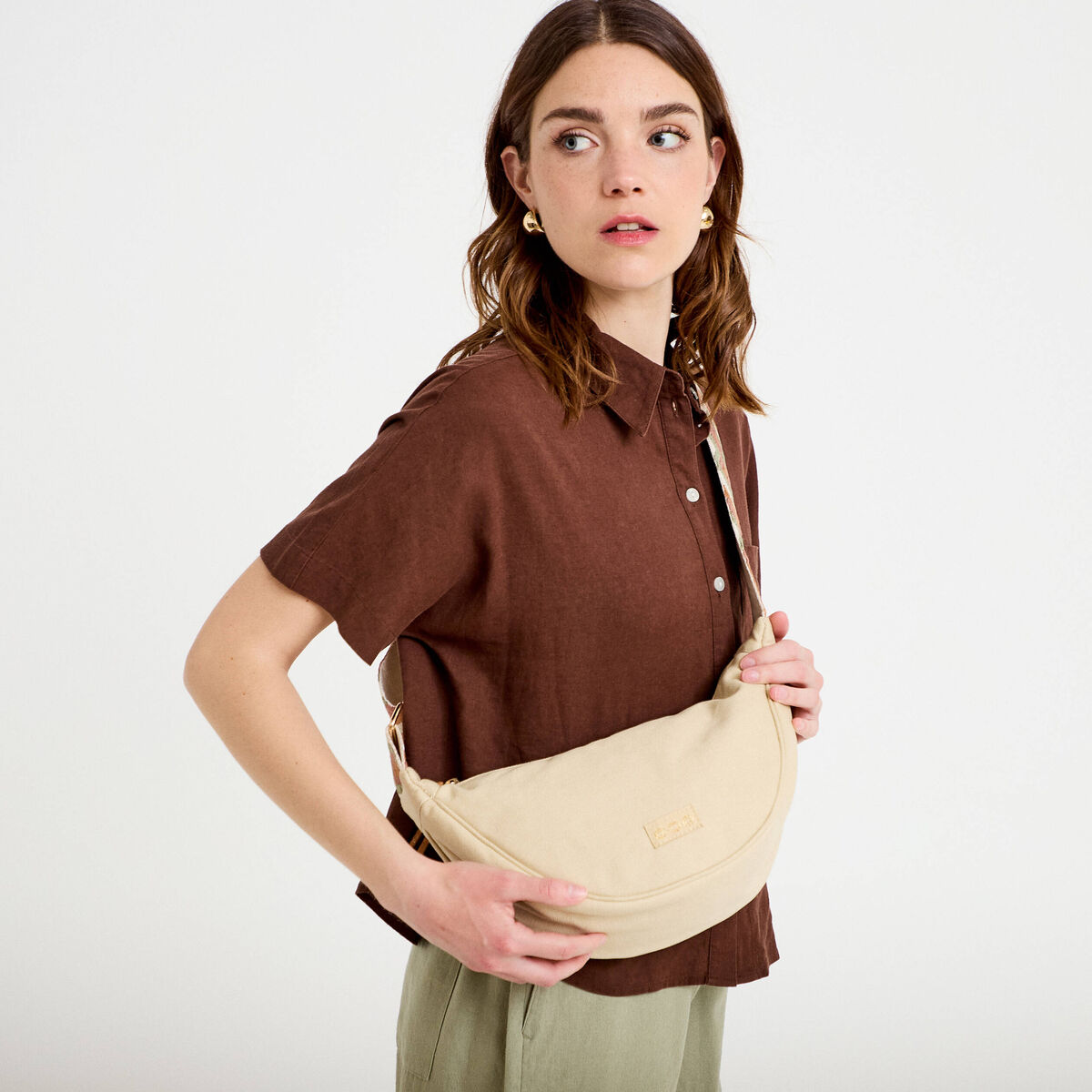 Banane beige femme