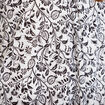 Blouse col v manches 3/4 blanc femme