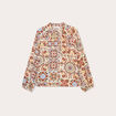 Blouse manches longues blanc femme