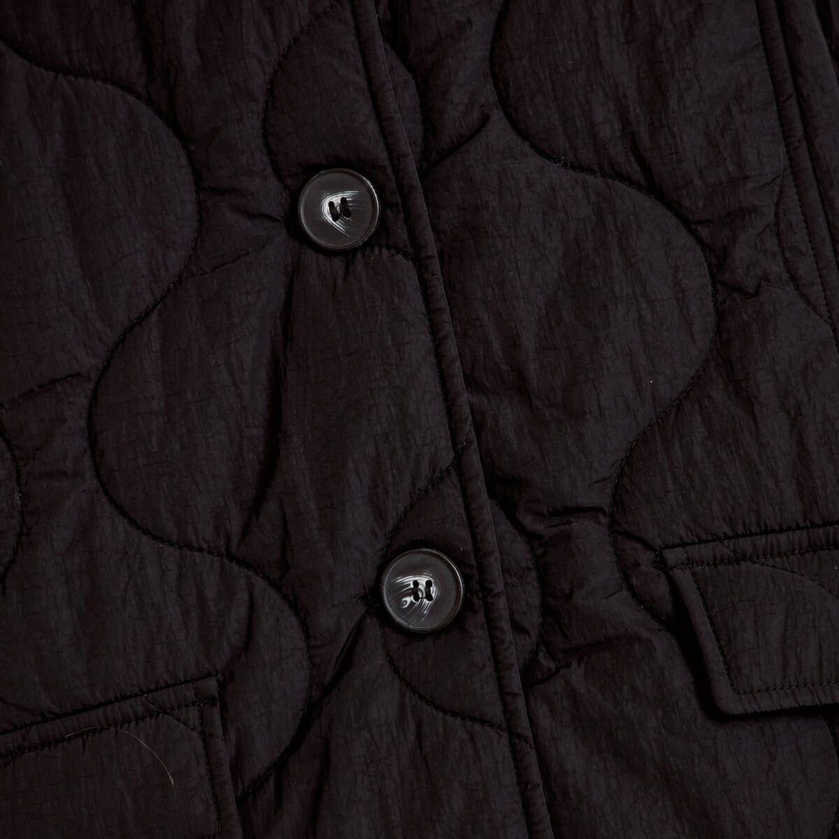 Veste ample manches longues noir femme