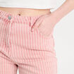 Jeans large rose clair femme