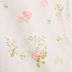 Chemise manches volants rose poudrée femme