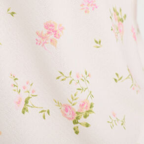 Chemise manches volants rose poudrée femme