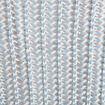 Pull manches longues ajouré bleu pastel femme