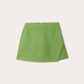 Jupe droite vert foncé femme