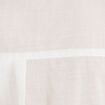 Chemise droite col classique manches 3/4 ecru femme