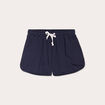 Short de jogging regular bleu marine femme