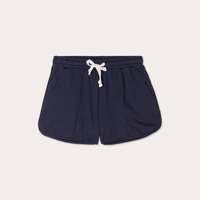 Short de jogging regular bleu marine femme