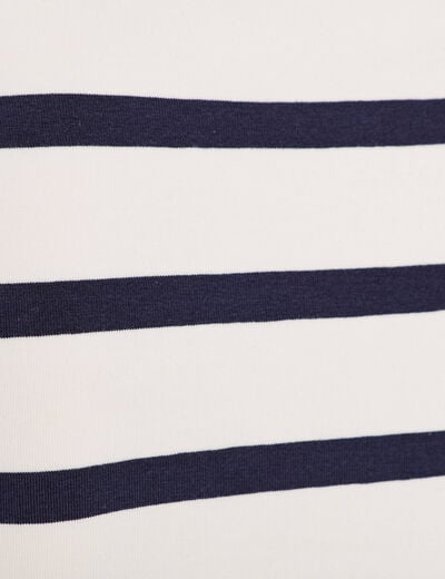 T-shirt cropped blanc femme