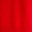 Pull col roul&eacute; manches longues rouge femme
