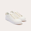 Basket ecru femme