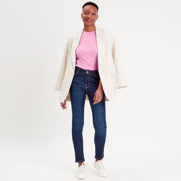 jeans slim denim stone femme Jeans slim denim stone femme