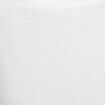 T-shirt manches courtes blanc femme