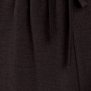 Pantalon large fluide noir femme