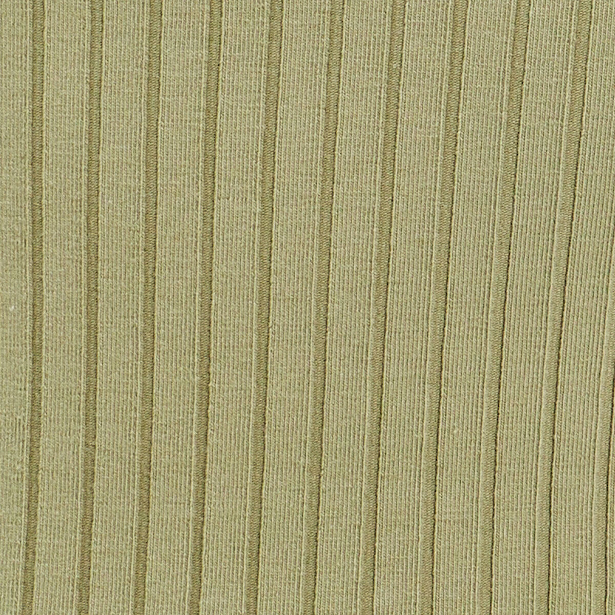 T-shirt manches courtes c&ocirc;tel&eacute; vert kaki femme