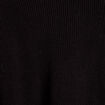 Gilet manches longues noir femme