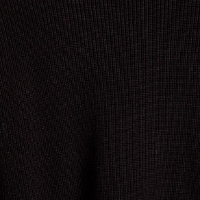 Gilet manches longues noir femme