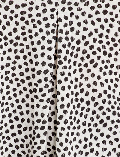 Blouse sans manches blanc femme