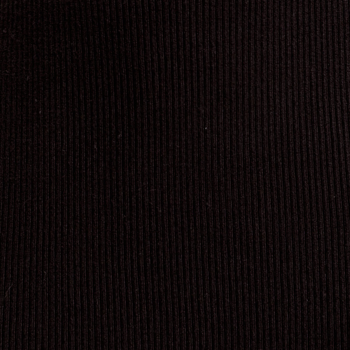 Jupe tricot midi droite noir femme