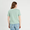 T-shirt manches courtes vert clair femme