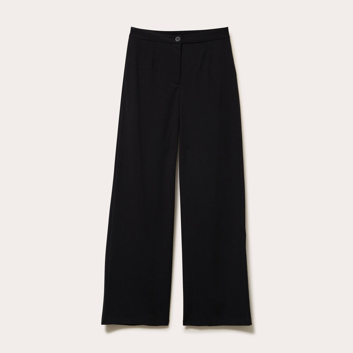 Pantalon large noir femme