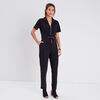 combinaison pantalon zippee noir femme