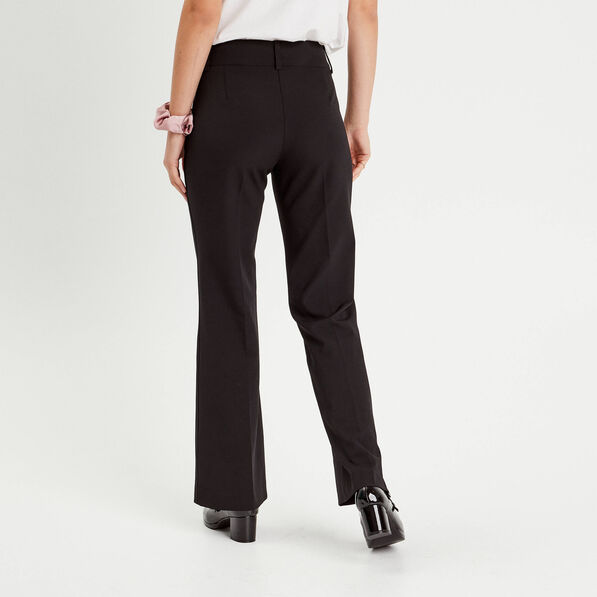 pantalon flare noir femme Pantalon flare noir femme
