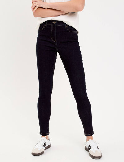 Jeans skinny push up denim brut femme