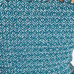 Bandeau smocké cropped bleu femme
