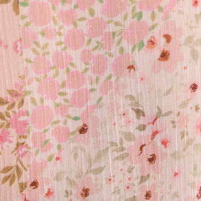 Blouse nouée manches longues rose pastel femme