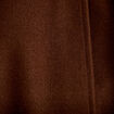 Poncho col am&eacute;ricain marron fonc&eacute; femme