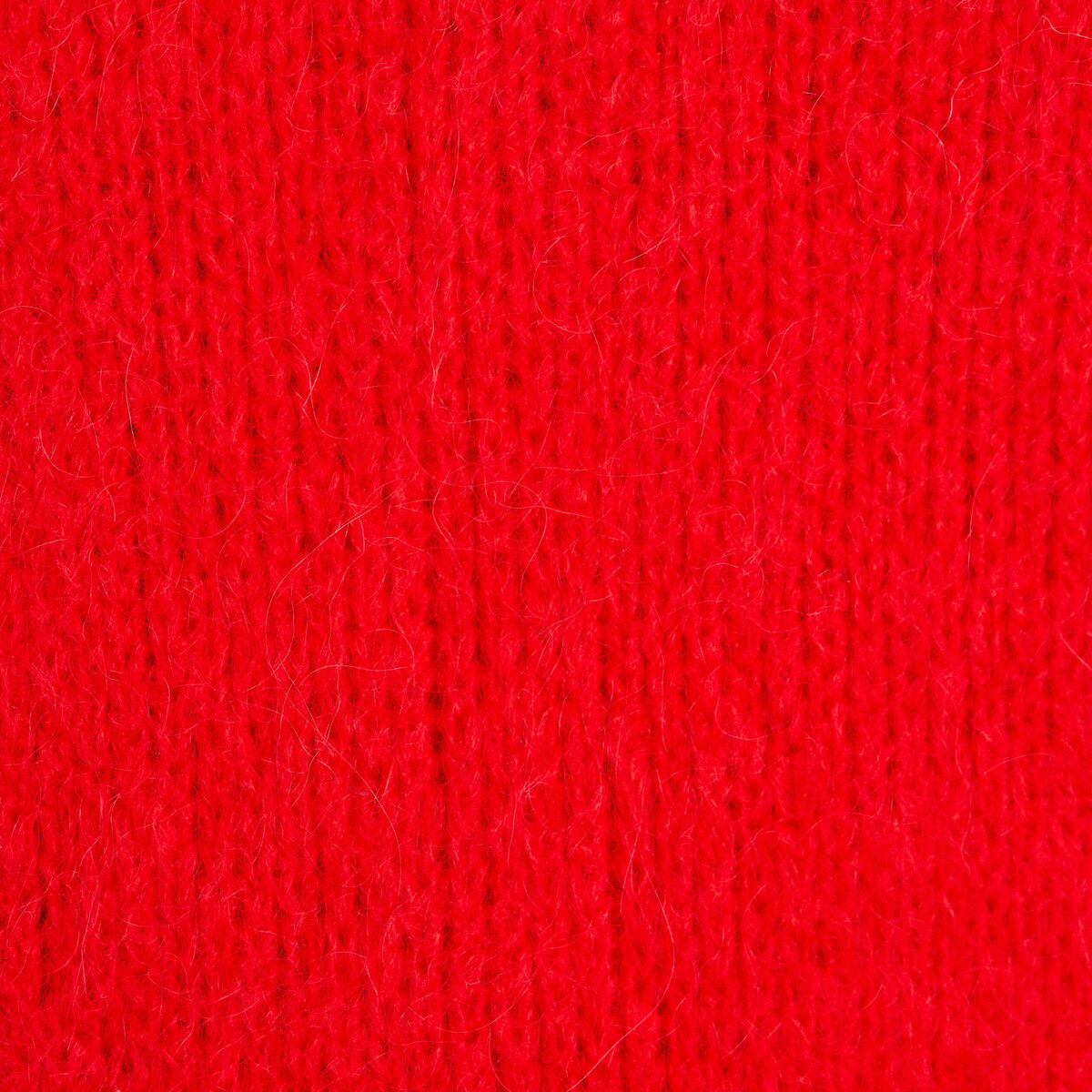 Pull manches longues rouge femme
