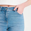 Bermuda skinny en jean denim double stone femme