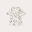 Blouse manches courtes blanc femme