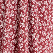 Robe évasée boutonnée marron cognac femme